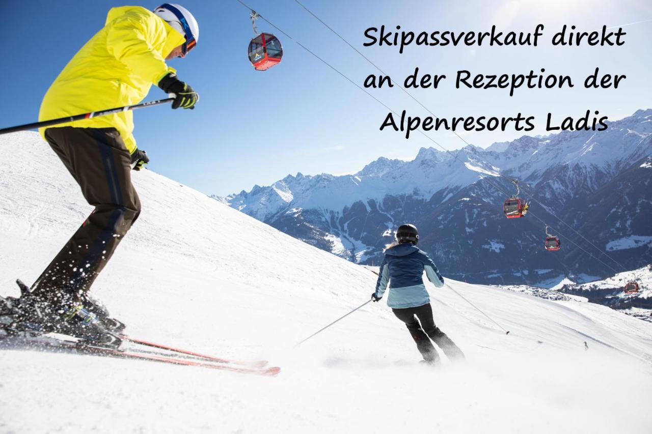 Laudegghof Ladis Inklusive Sommer Bergbahnticket Zewnętrze zdjęcie
