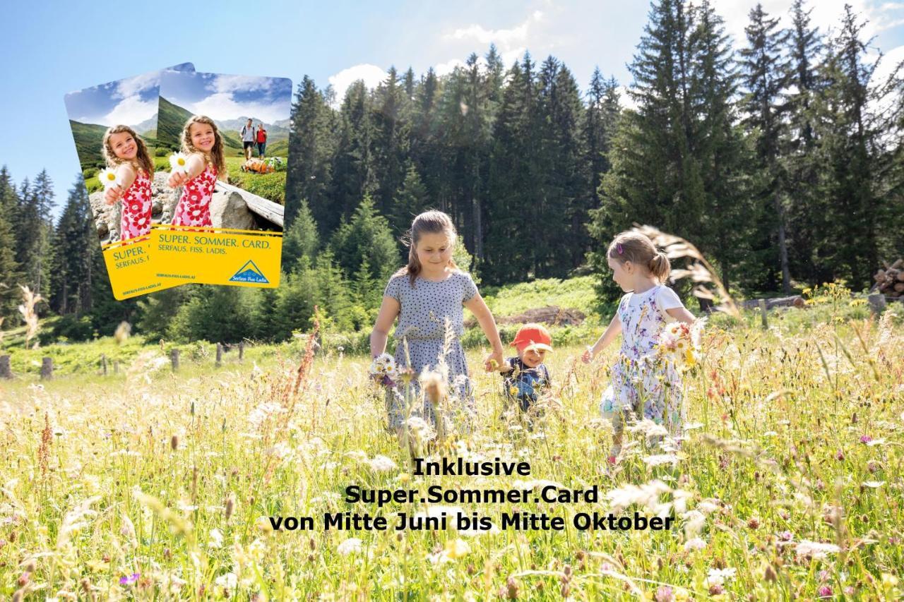 Laudegghof Ladis Inklusive Sommer Bergbahnticket Zewnętrze zdjęcie